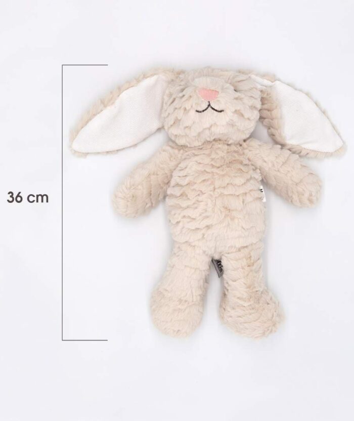 Mollis Hase Kuscheltier Baby (36cm groß) – Weiches Stofftier für Kinder & Babys – Ku – Bild 4