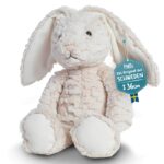 Mollis Hase Kuscheltier Baby (36cm groß) – Weiches Stofftier für Kinder & Babys – Ku